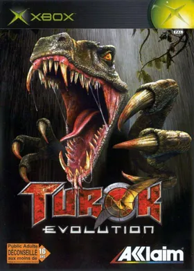 Turok Evolution (USA) box cover front